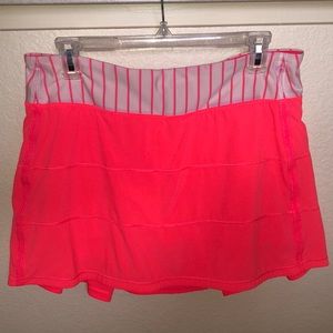 Lululemon Pace Rival Skort 10 Tall